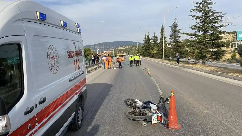 Burdur'da Motosiklet Can Aldı! Ayakkabı Her Şeyi Ortaya Çıkardı! 2